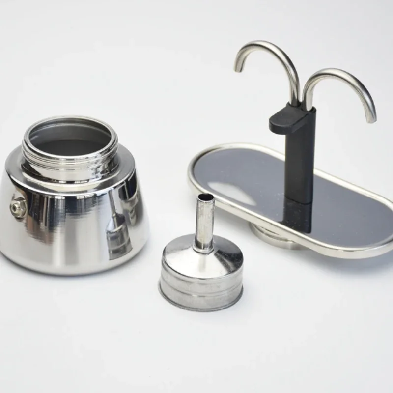 200ML Mini Moka Pot Double Tub - Coffee Equipment Espresso ulasan dan harga
