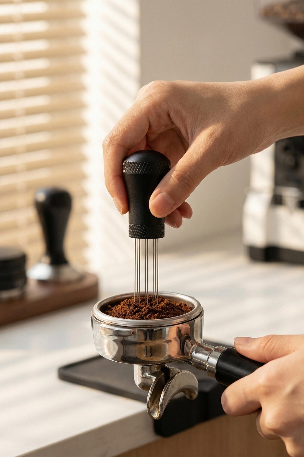 Espresso Stirrer Distribution  - Coffee Equipment Espresso ulasan dan harga