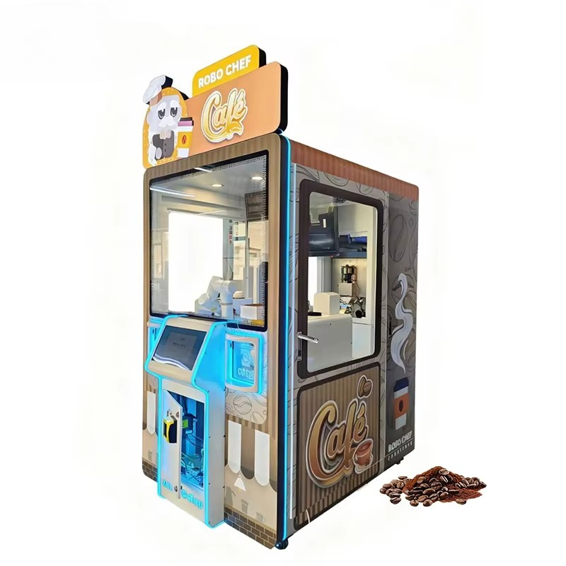 Smart Coffee Vending Kiosk Cas - Coffee Equipment Store ulasan dan harga