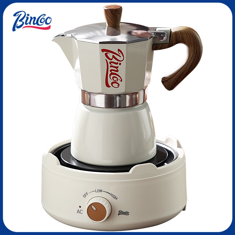 Bincoo Moka Pot and Electric S - Coffee Equipment Espresso ulasan dan harga
